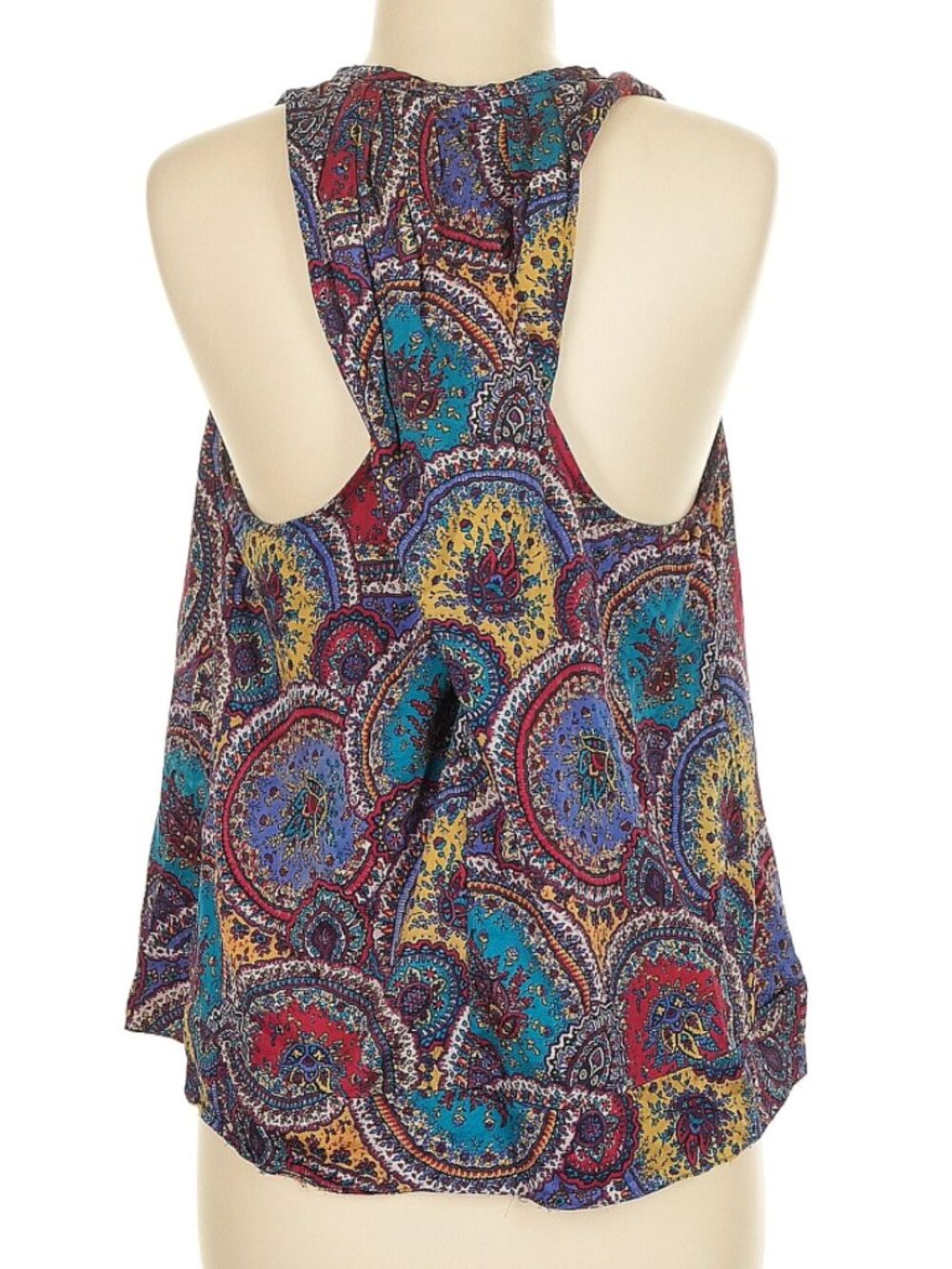 MARC JACOBS Silk Paisley Sleeveless Top